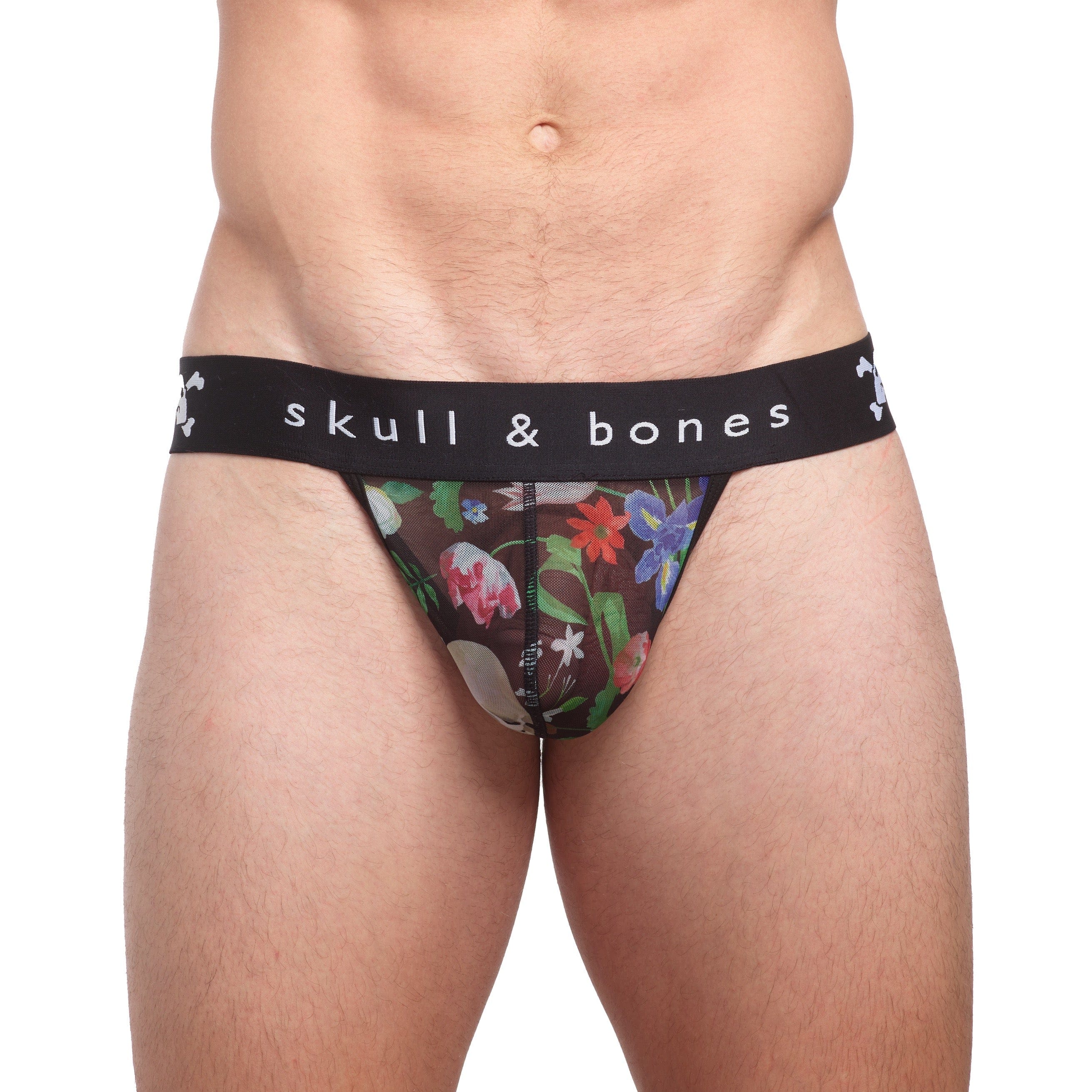 Dutch Floral Mesh Thong - Image 3