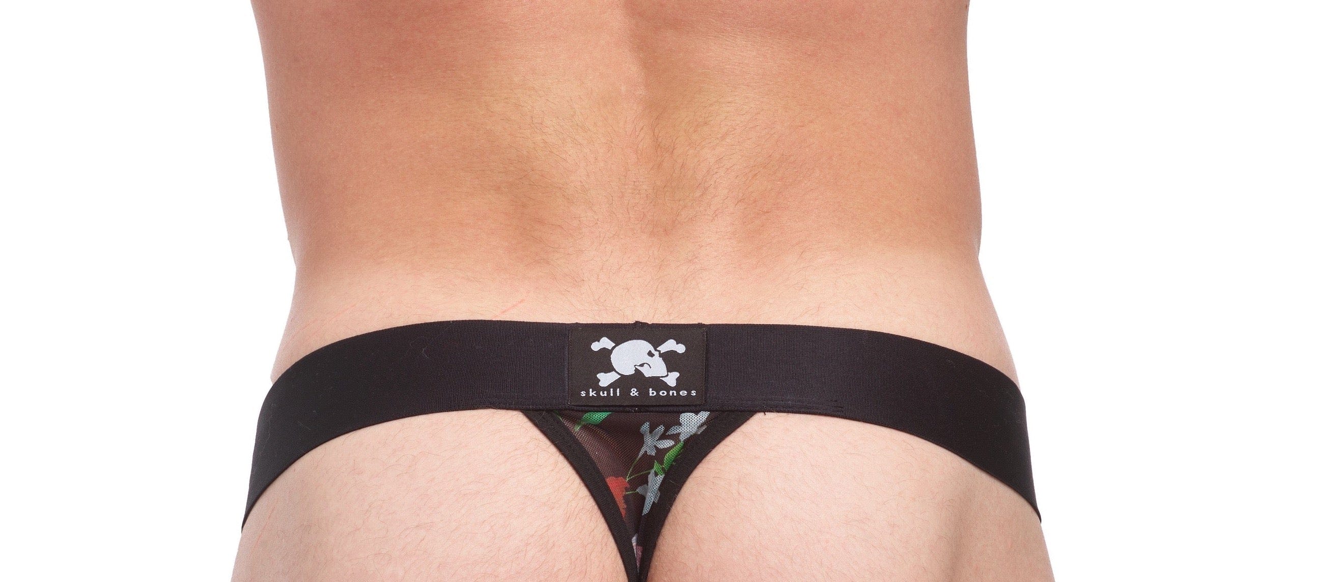 Dutch Floral Mesh Thong - Image 4