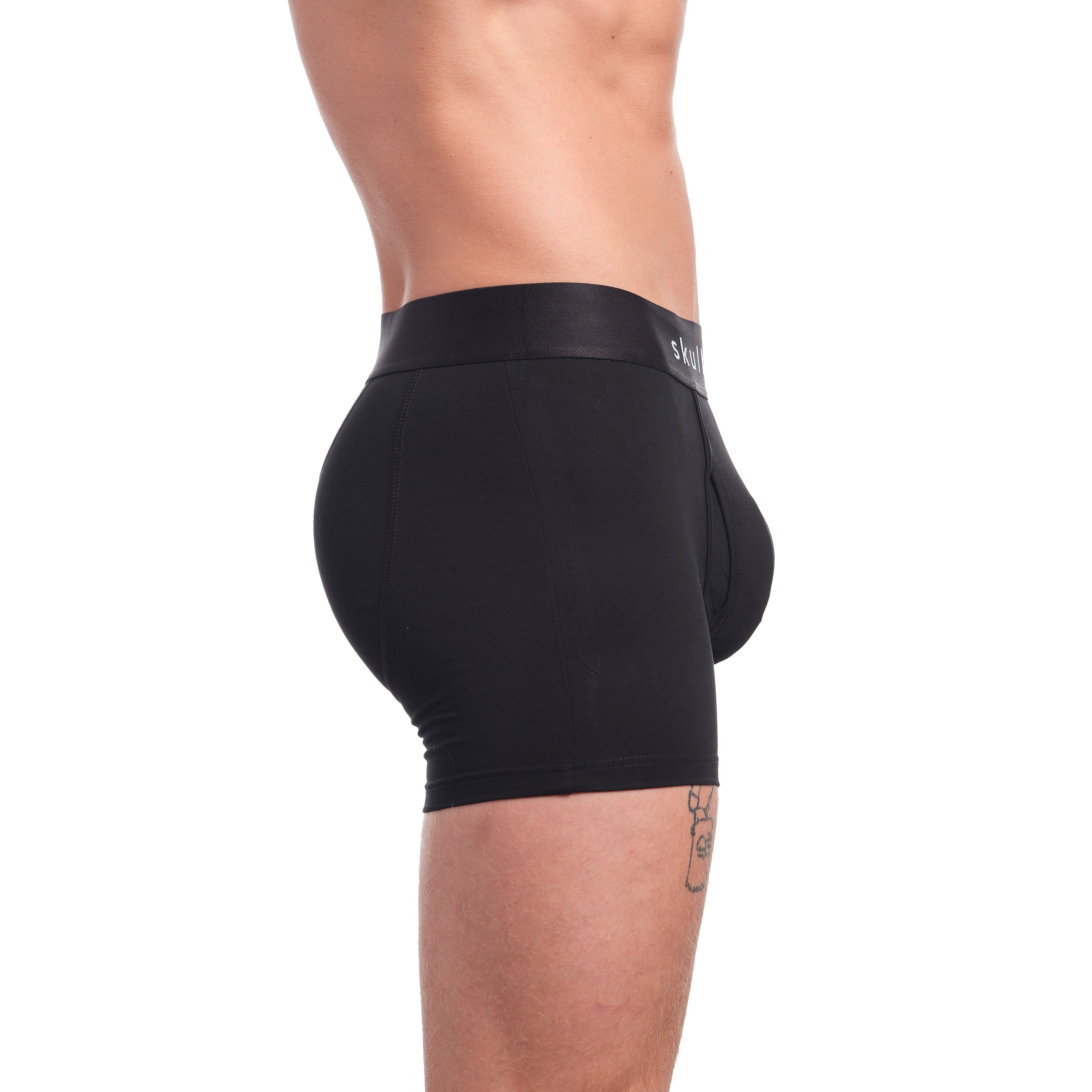 Just the Bones Boxer Brief Black - Image 3