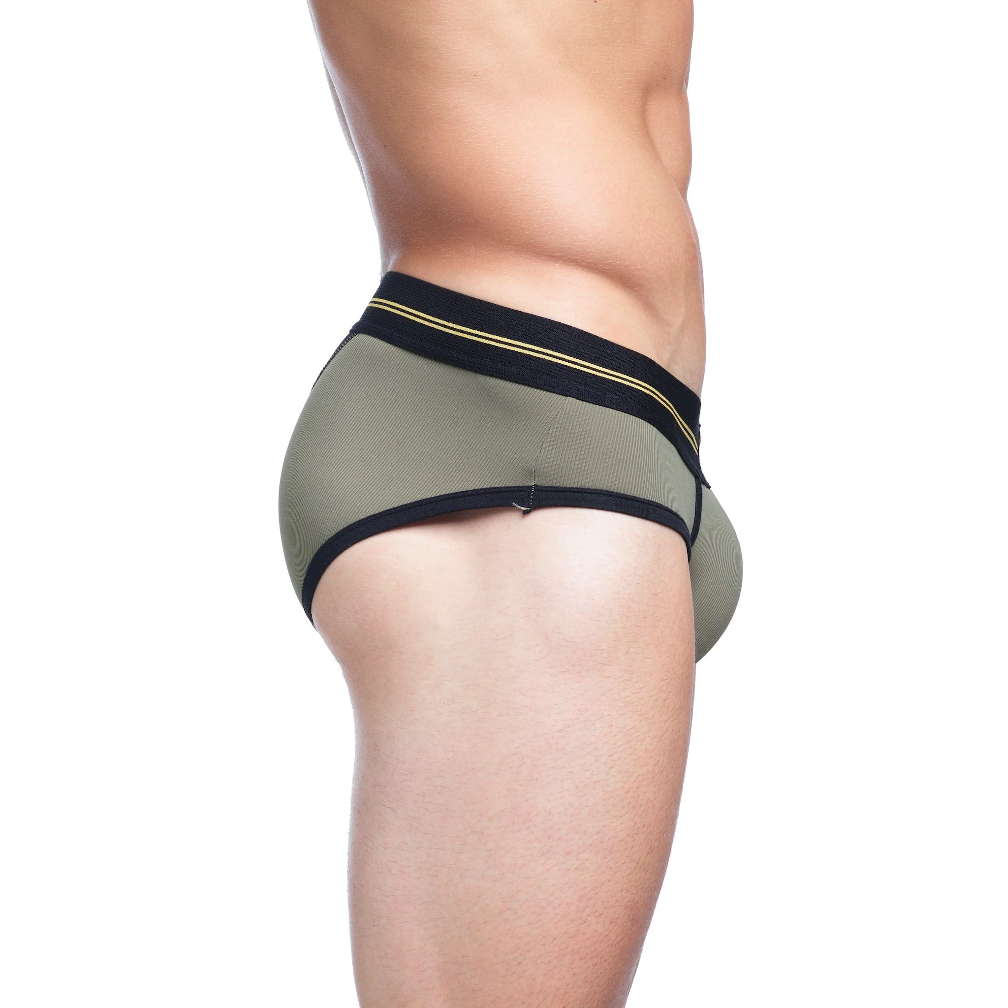 Performance Rib Brief Green - Image 3