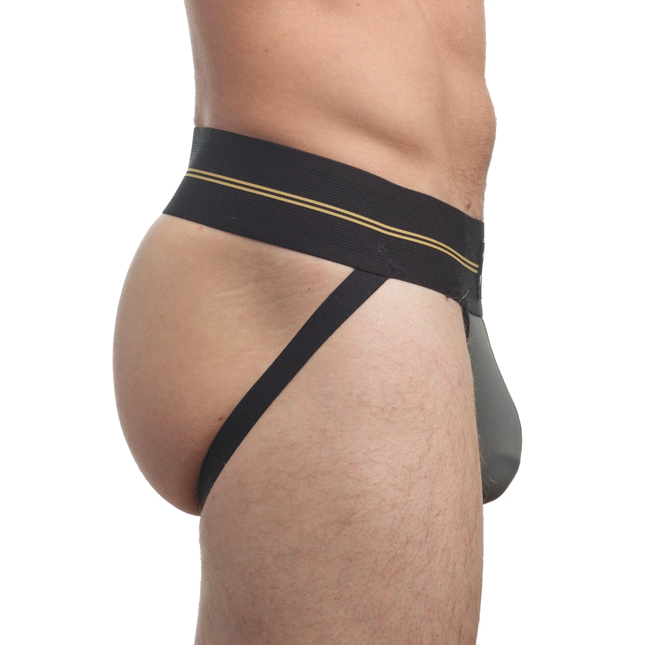 Performance Rib Jock Grey - Image 3