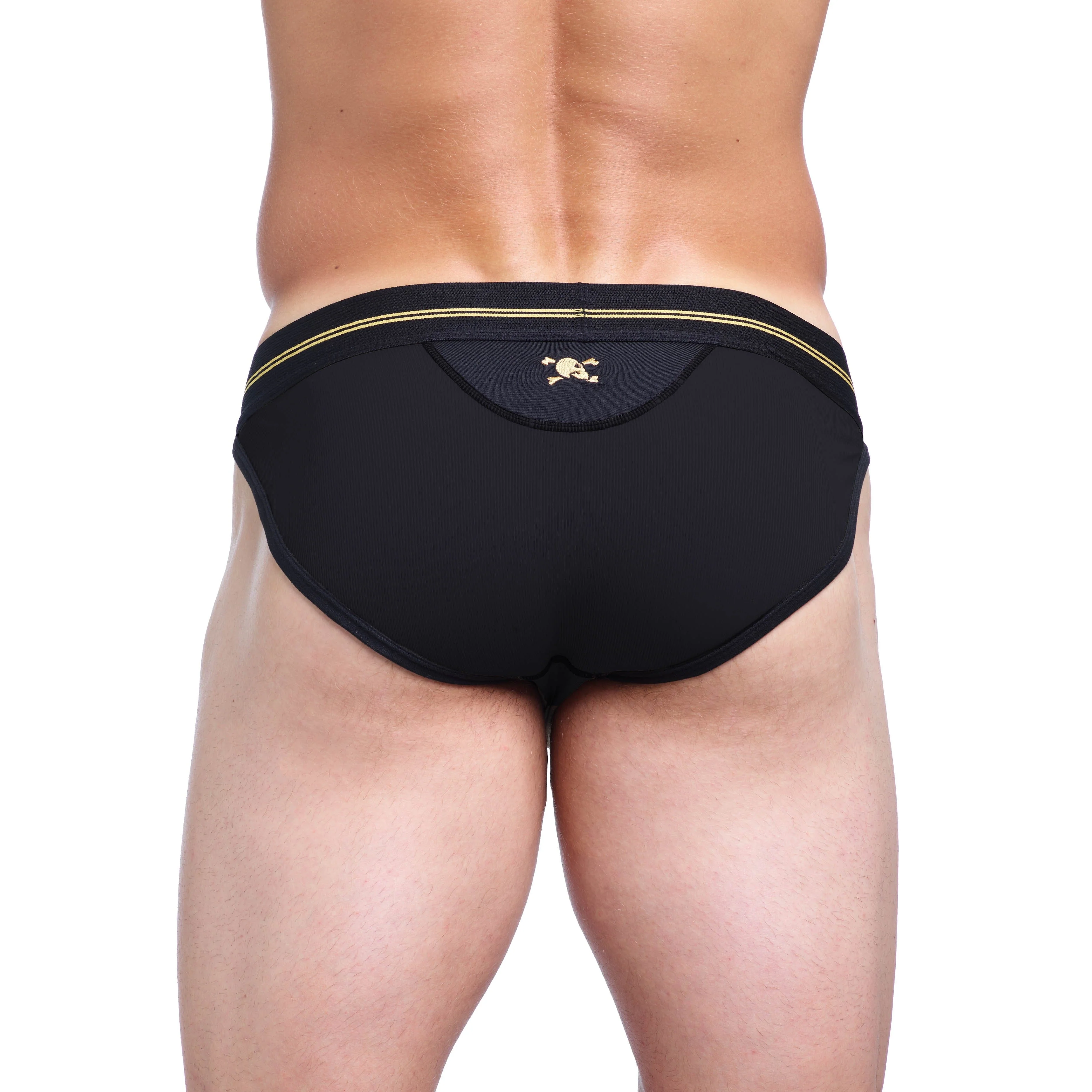 Performance Rib Sport Brief Black - Image 4