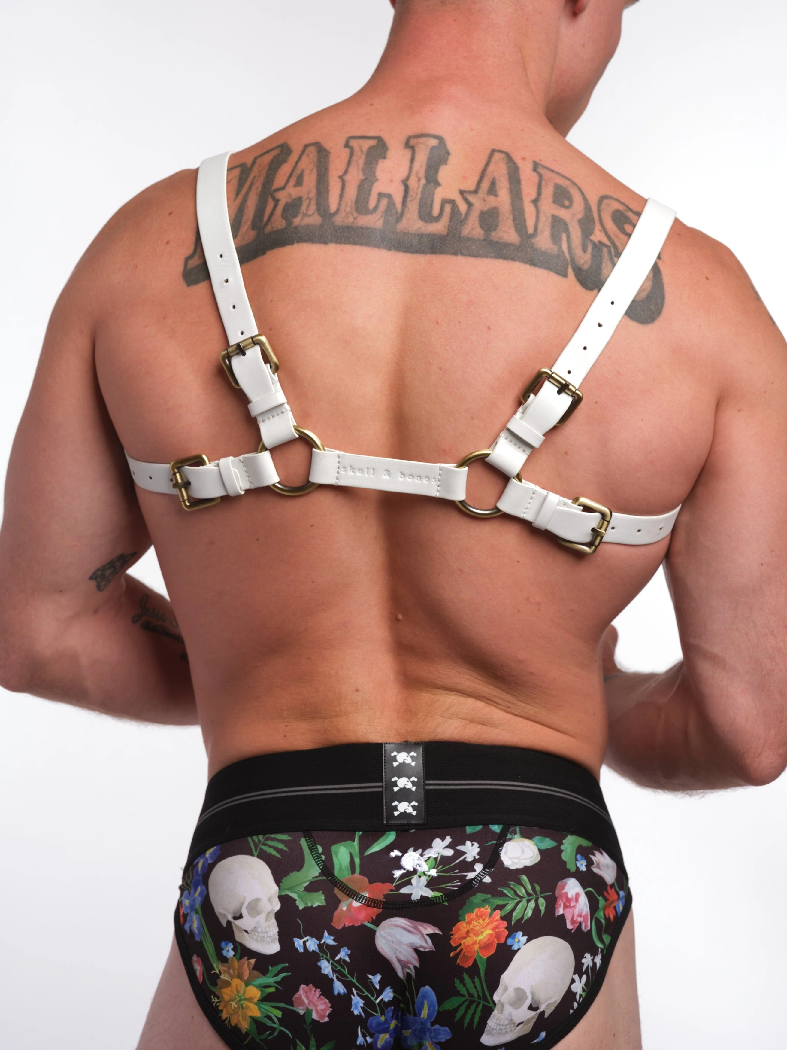Signature Leather Harness White - Image 3